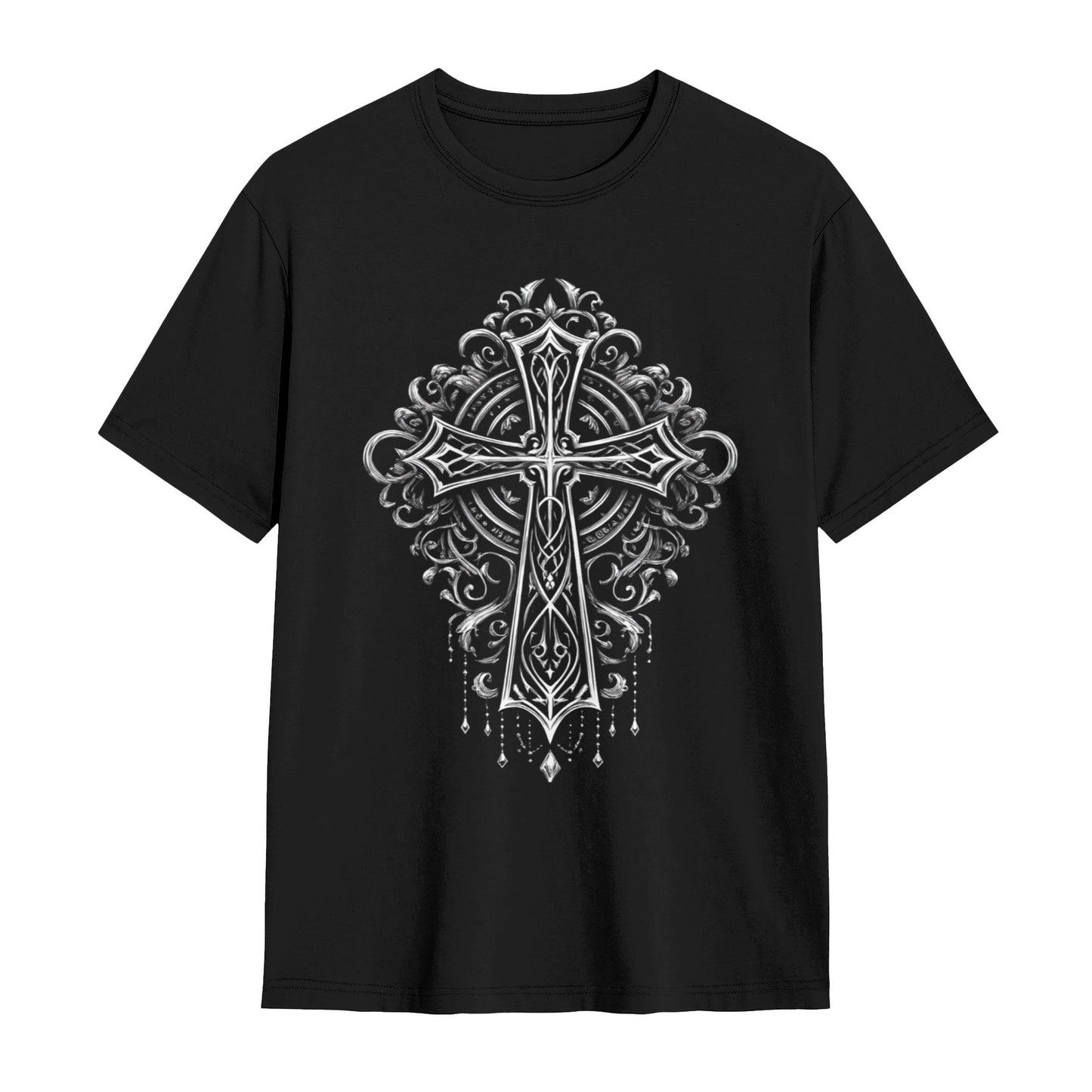 Chrome Hearts Patterned Circle T-Shirt