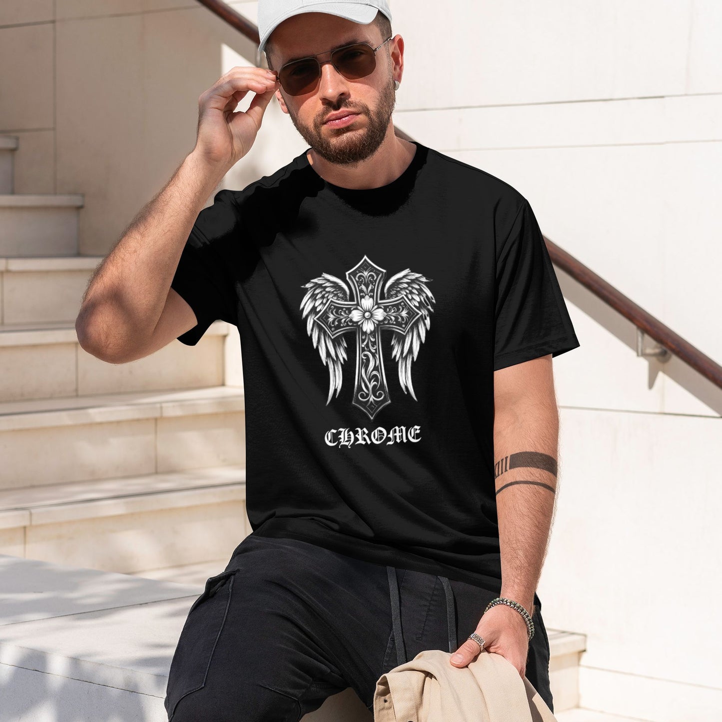 Chrome Hearts Vintage Winged Cross T-Shirt