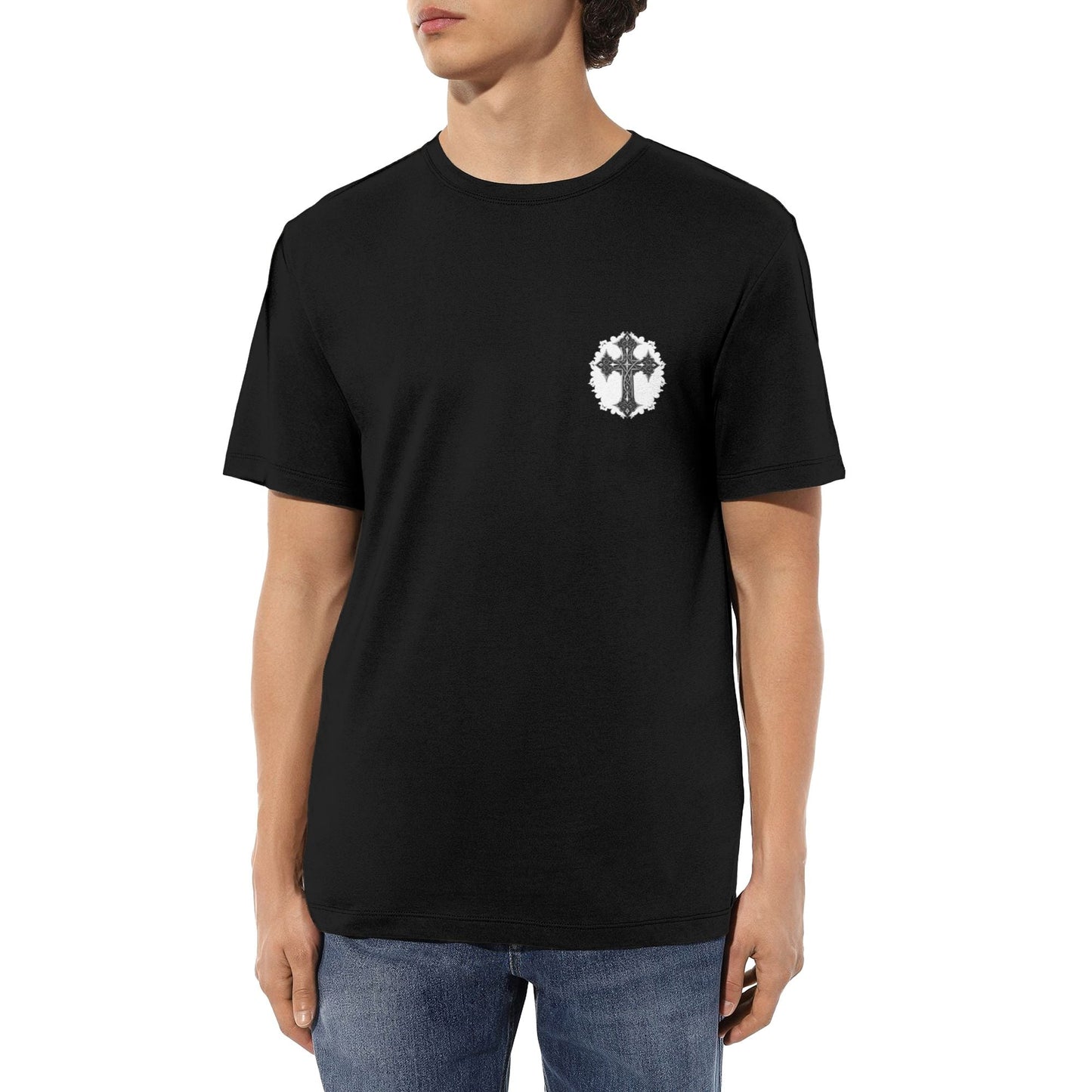 Chrome Hearts Retro Cross Pattern T-Shirt