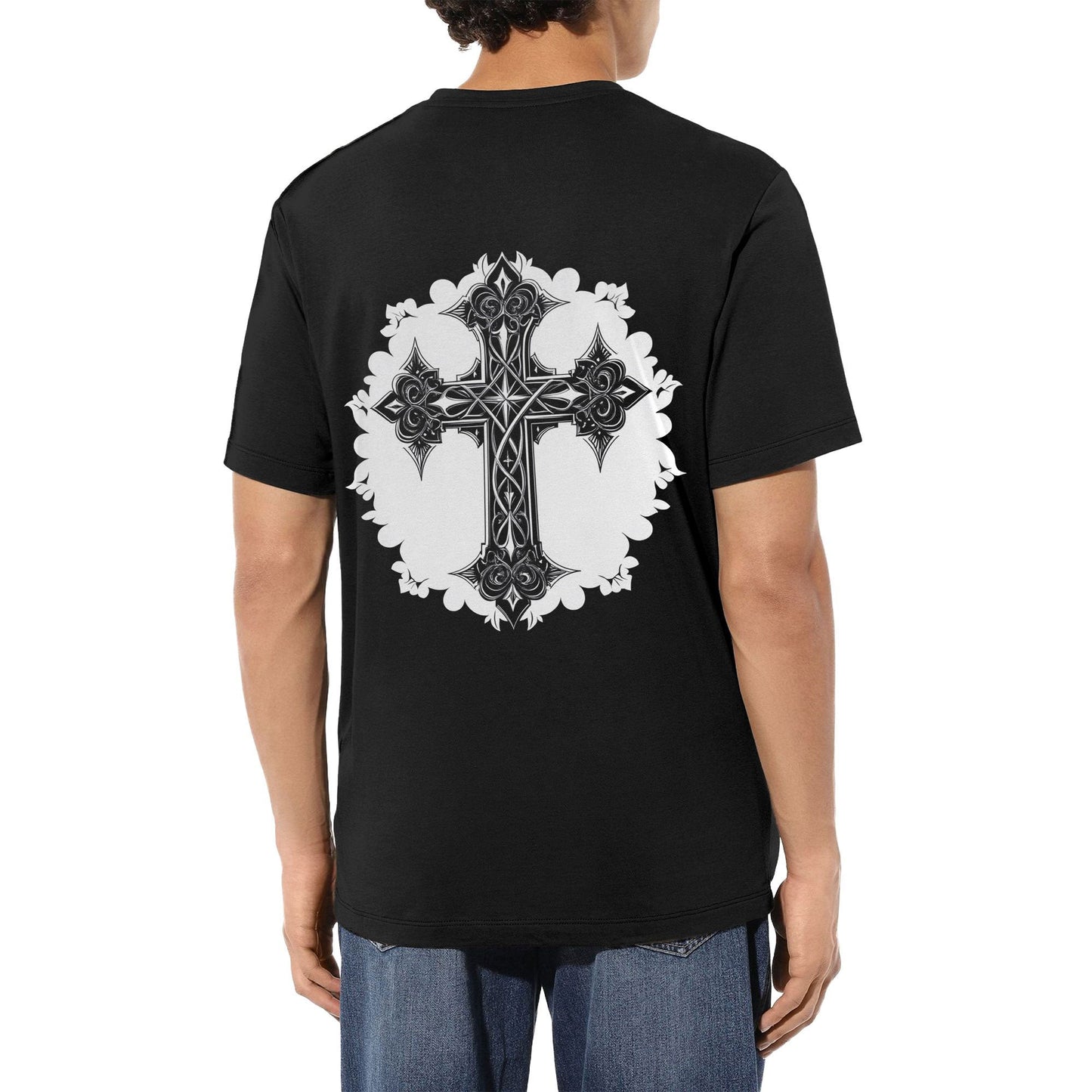 Chrome Hearts Retro Cross Pattern T-Shirt