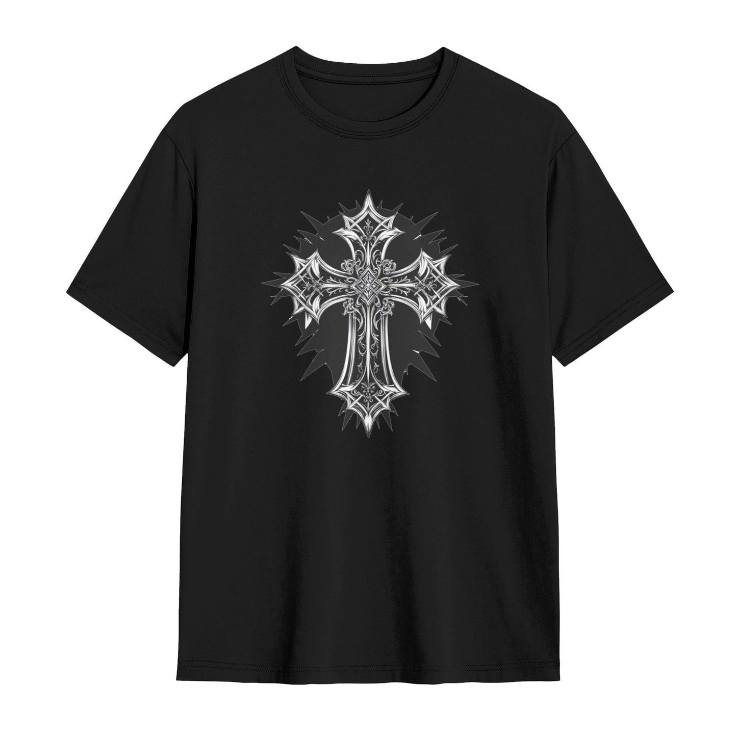 Chrome Hearts Spiked Cross T-Shirt