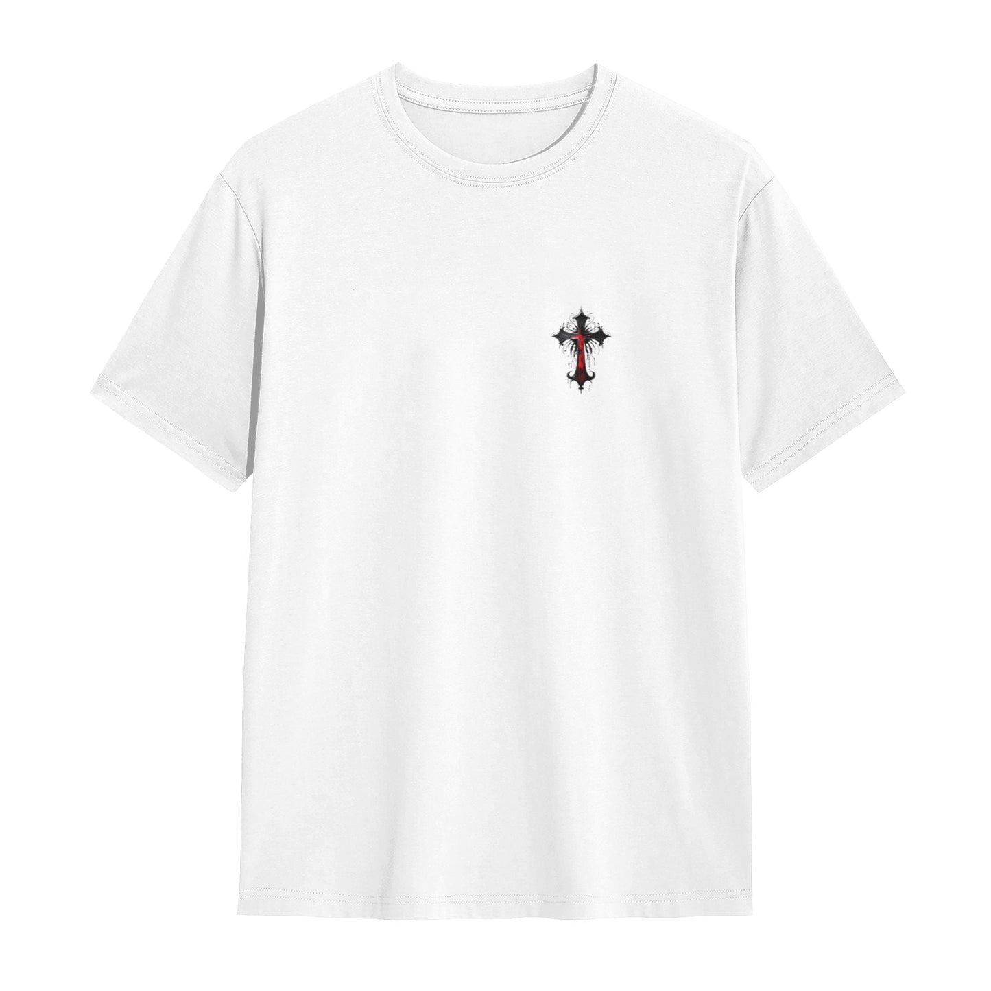 Chrome Hearts Small Bloody Gothic Cross T-Shirt
