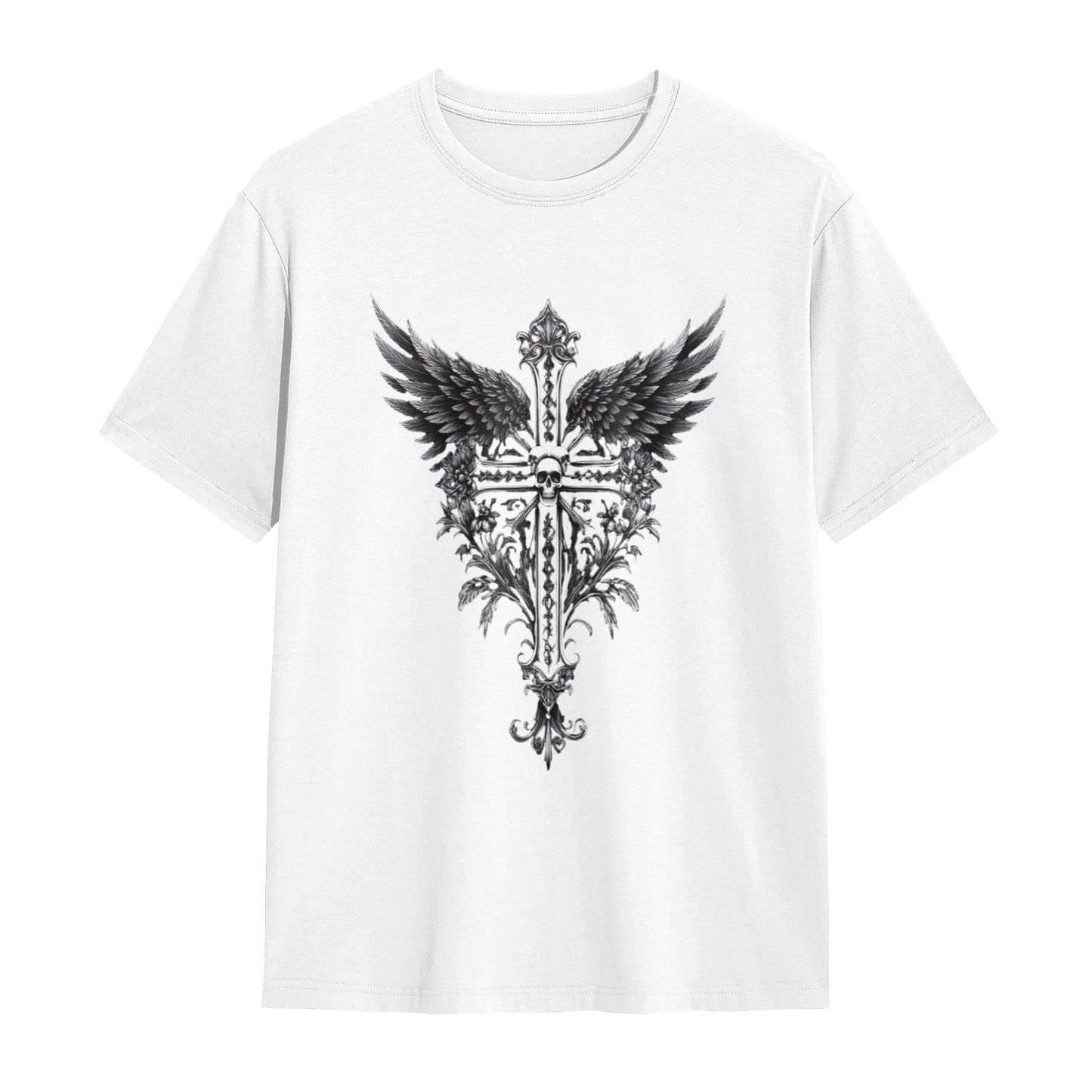 Chrome Hearts Winged Cross & Skull T-Shirt