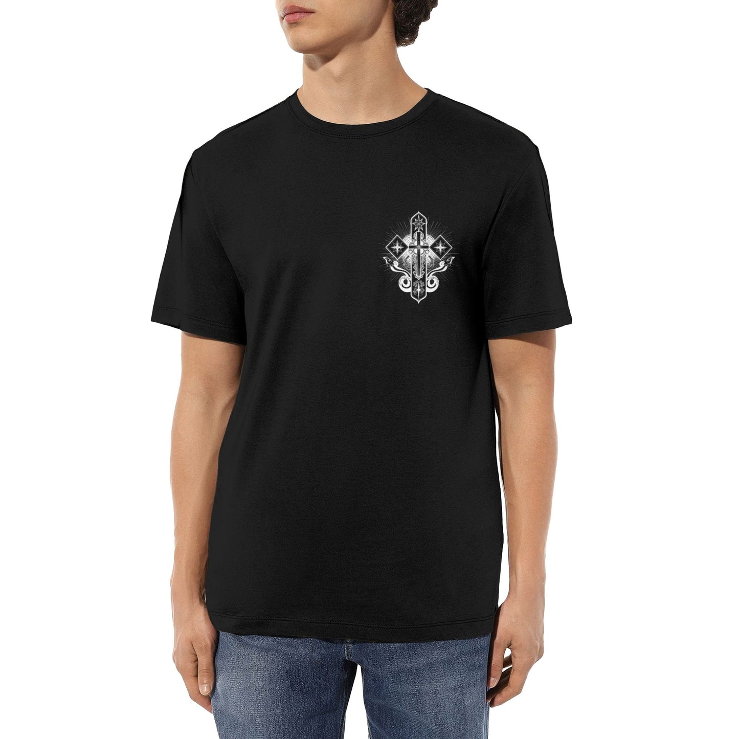 Chrome Hearts Side Chest Cross T-Shirt