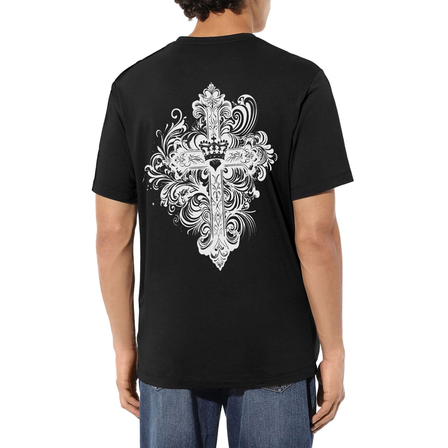 Chrome Hearts Ornate Cross T-Shirt