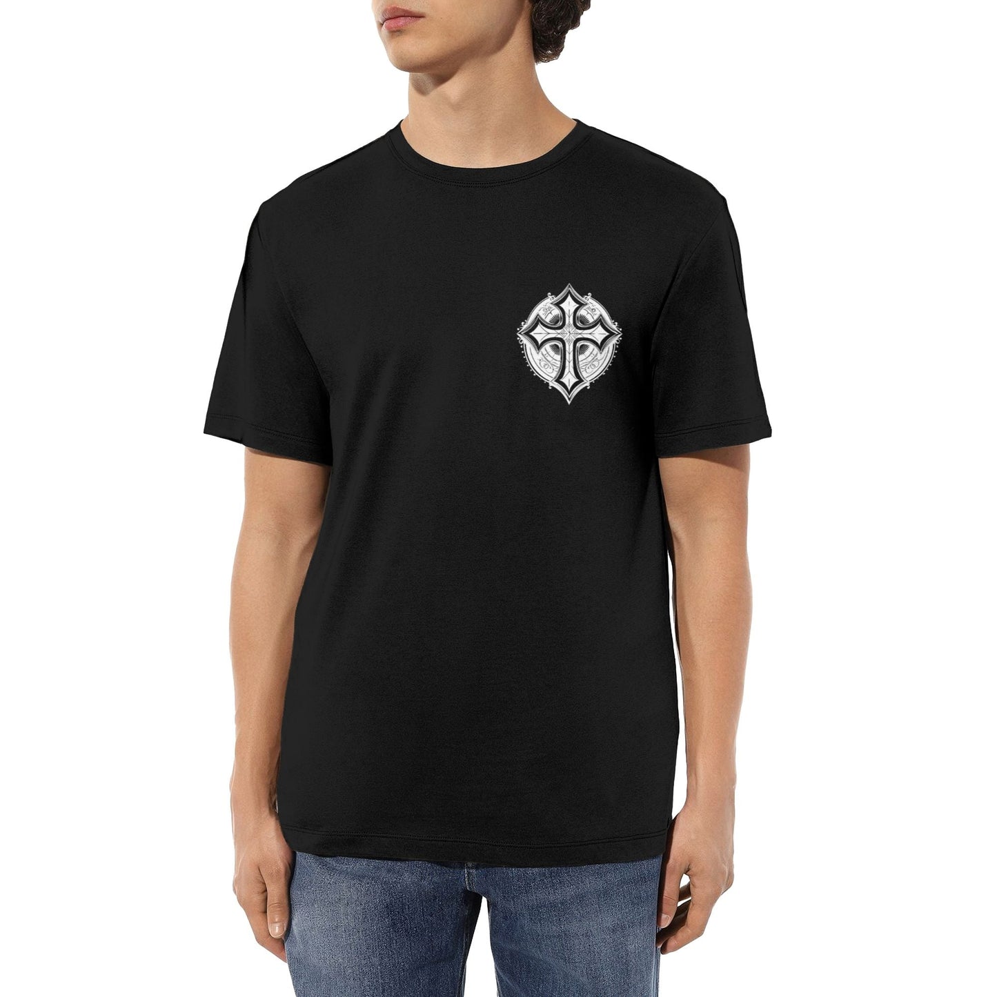 Chrome Hearts European Style Cross T-Shirt