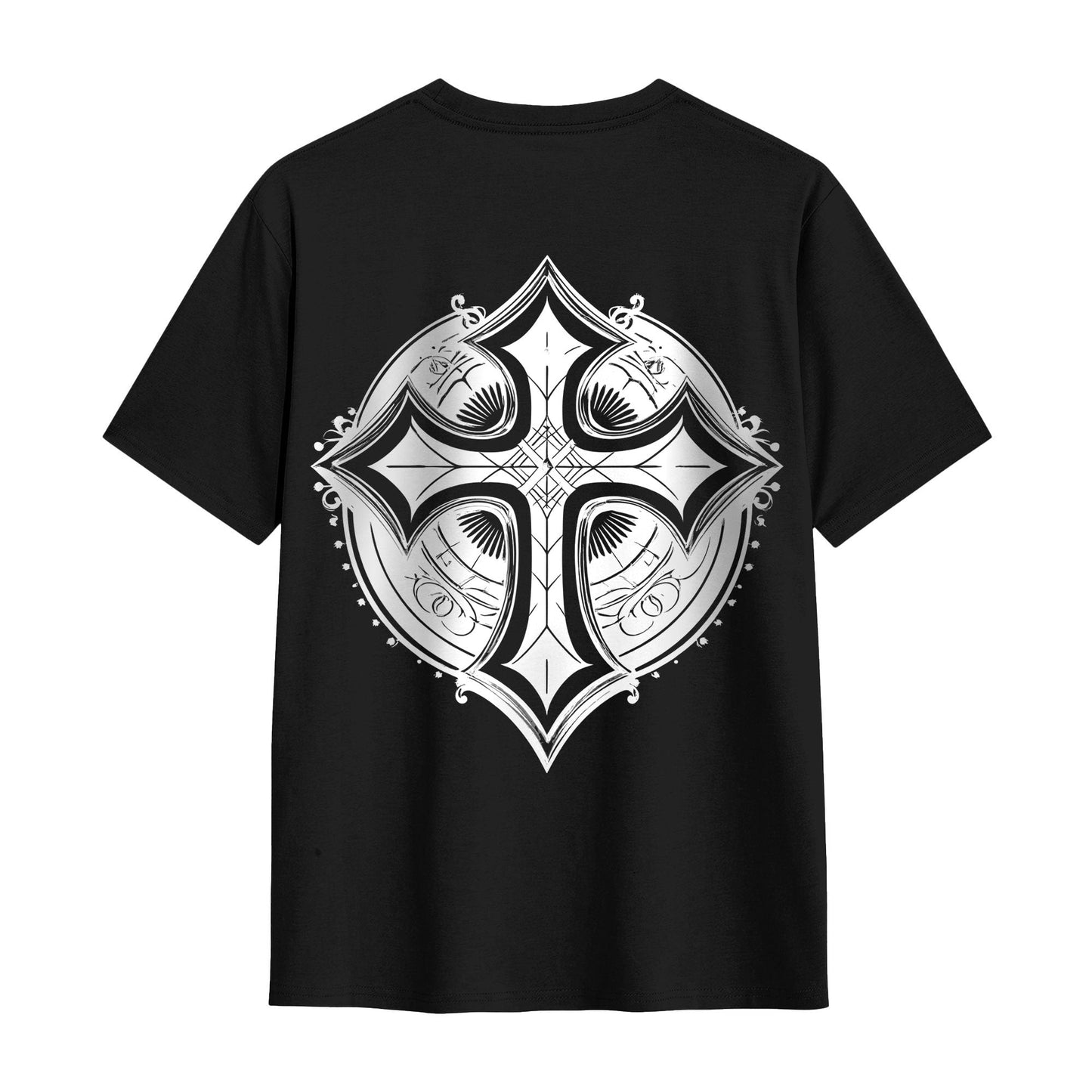 Chrome Hearts European Style Cross T-Shirt