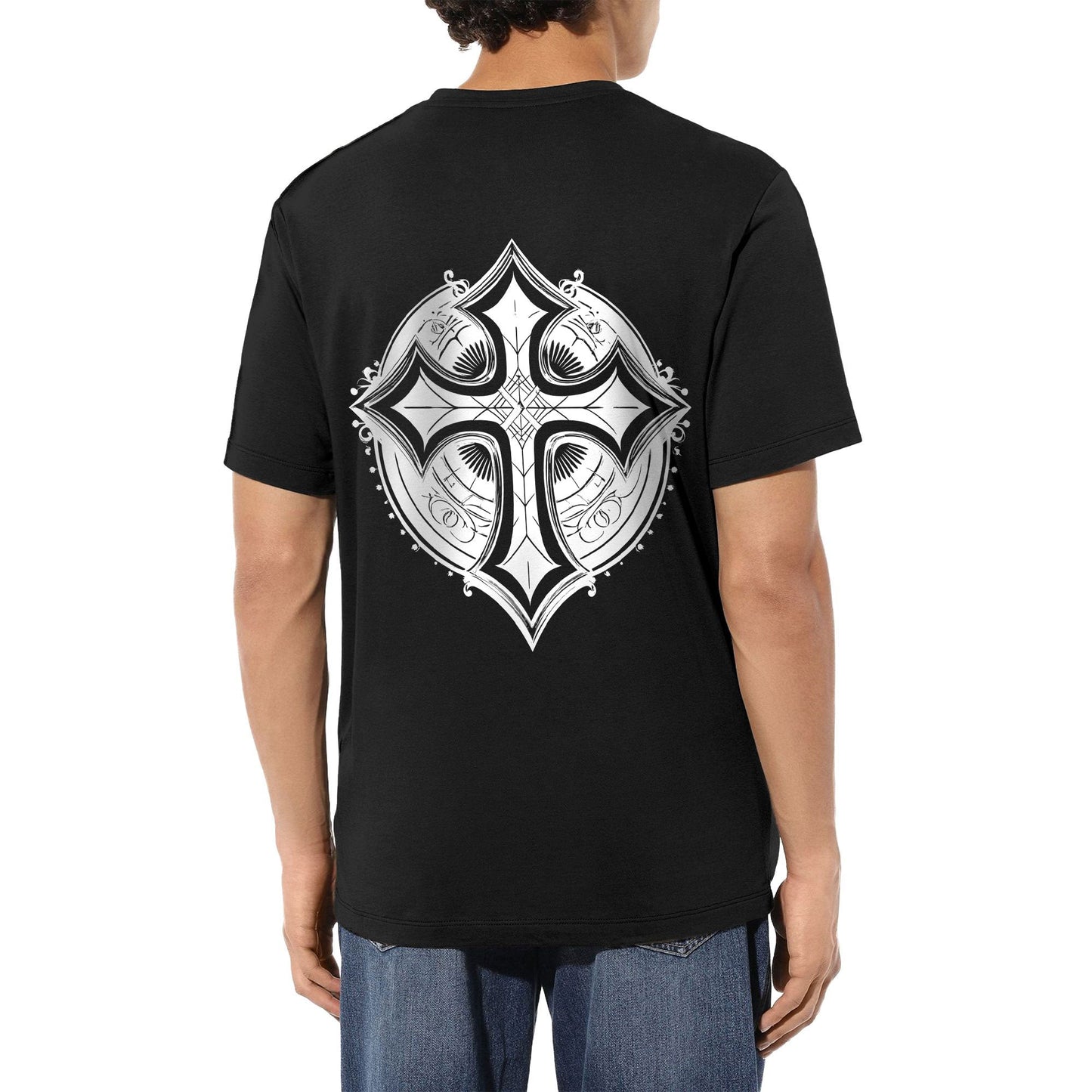 Chrome Hearts European Style Cross T-Shirt