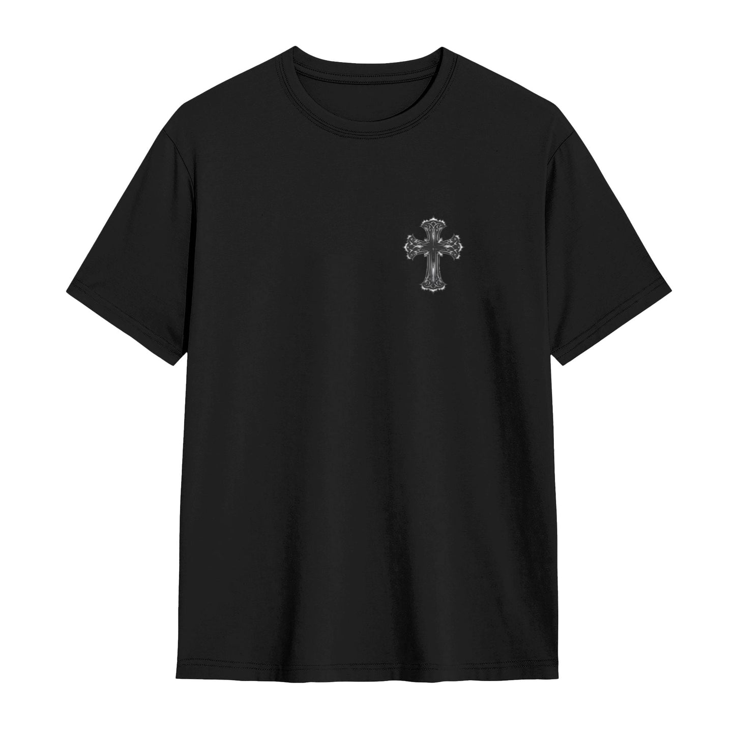 Chrome Hearts Ornate Cross Pattern T-Shirt