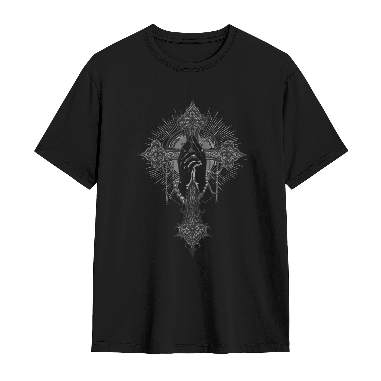 Chrome Hearts Praying Hands & Cross T-Shirt