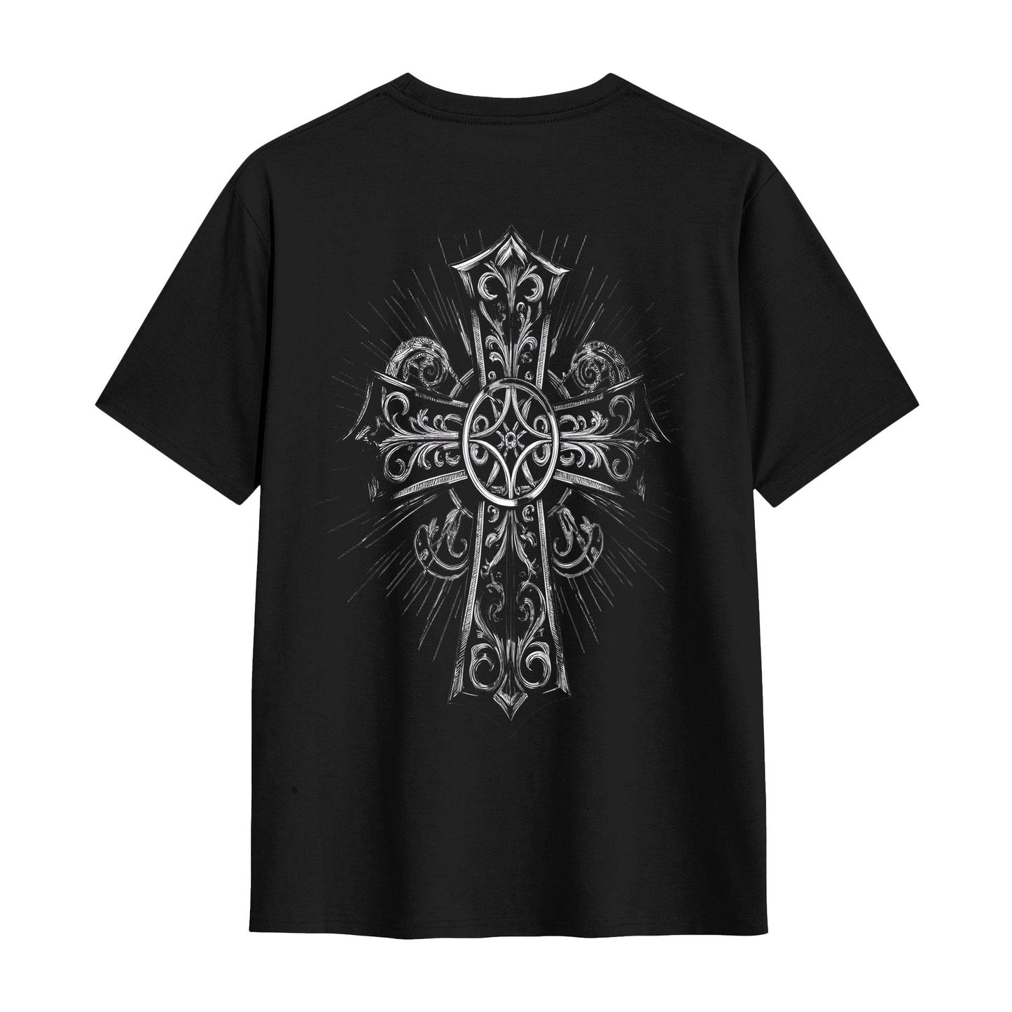 Chrome Hearts European Style Cross T-Shirt