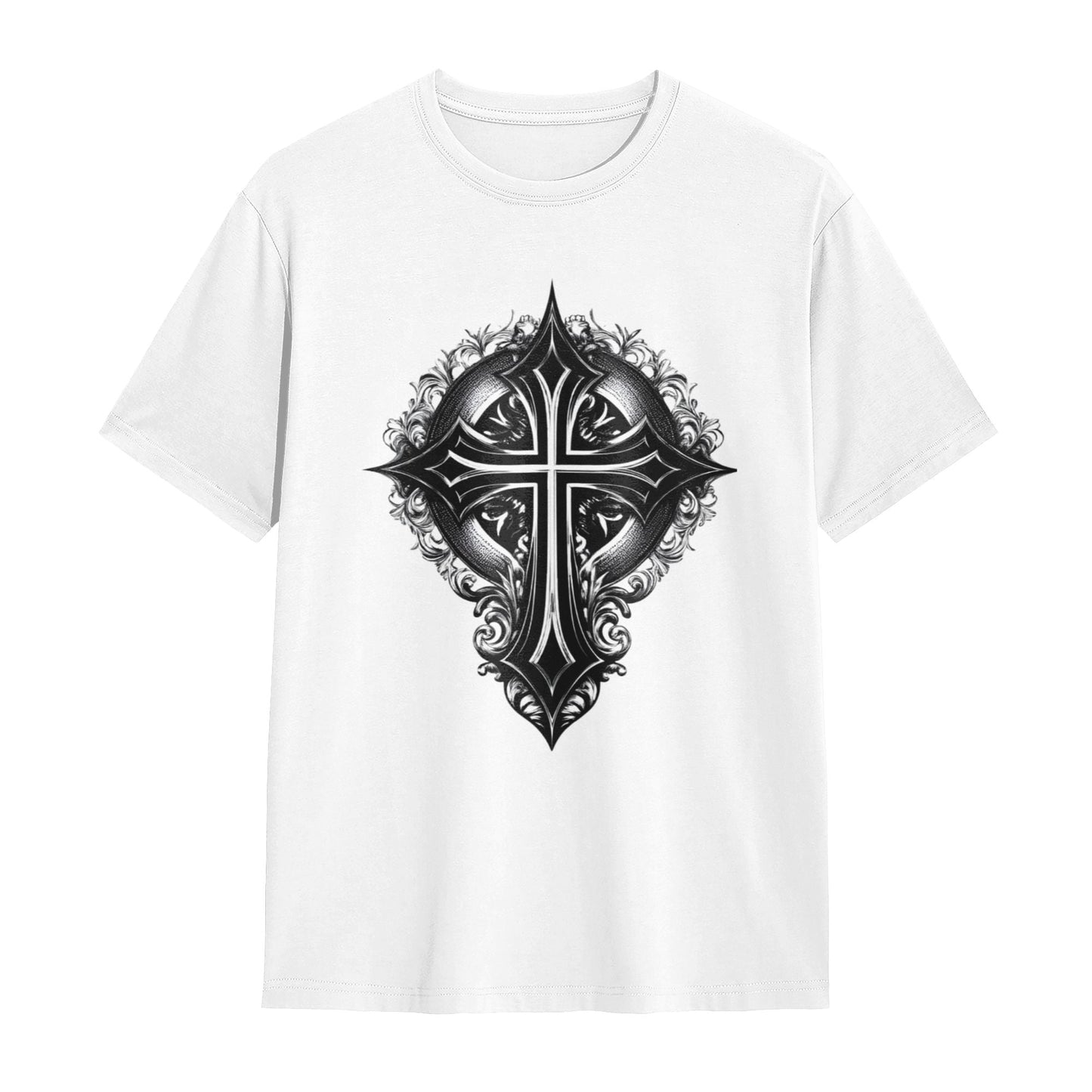 Chrome Hearts Retro Ornate Cross T-Shirt