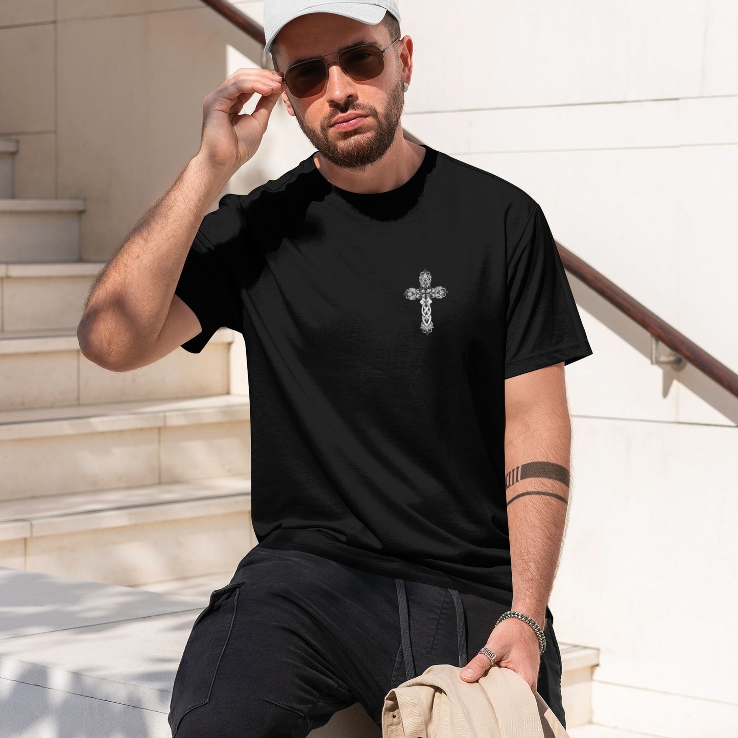 Chrome Hearts Minimalist Chest Cross T-Shirt