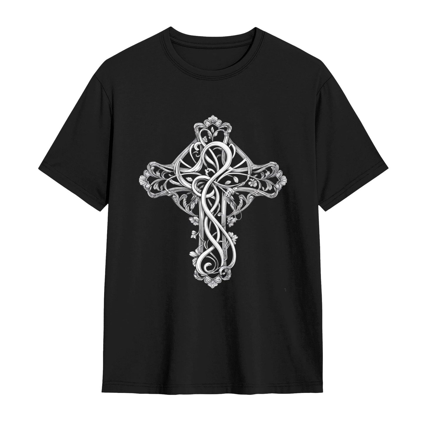 Chrome Hearts Retro Carved Cross T-Shirt