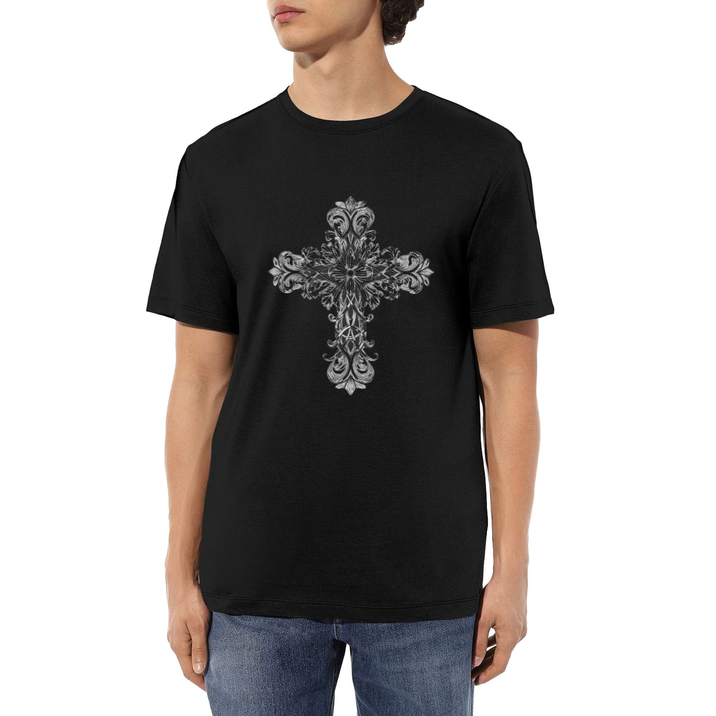 Chrome Hearts Cross Pattern T-Shirt
