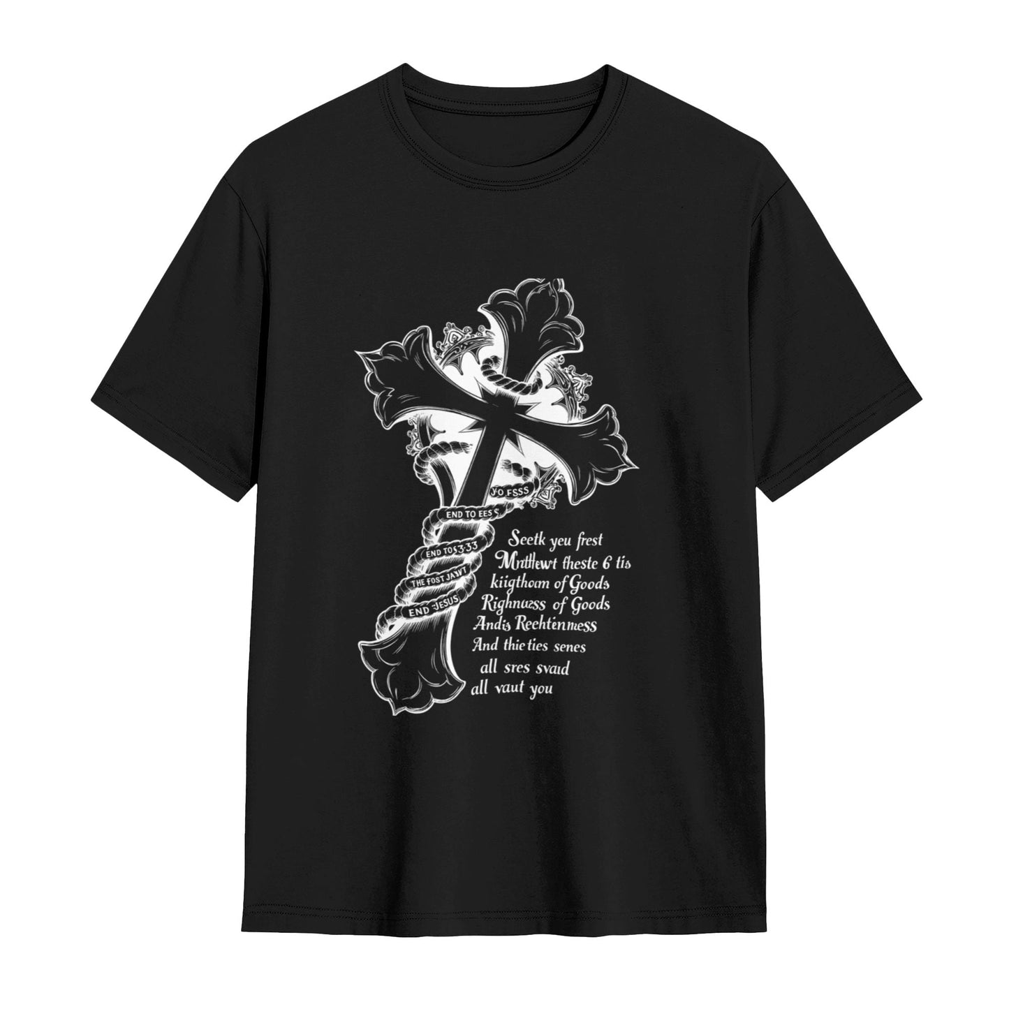 Chrome Hearts Threaded Cross T-Shirt