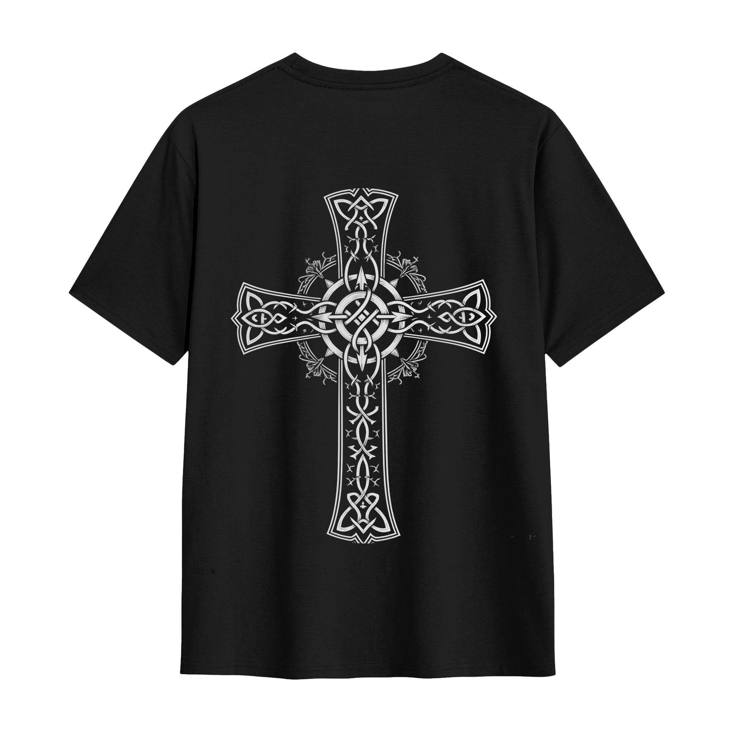 Chrome Hearts Celtic Cross Print T-Shirt