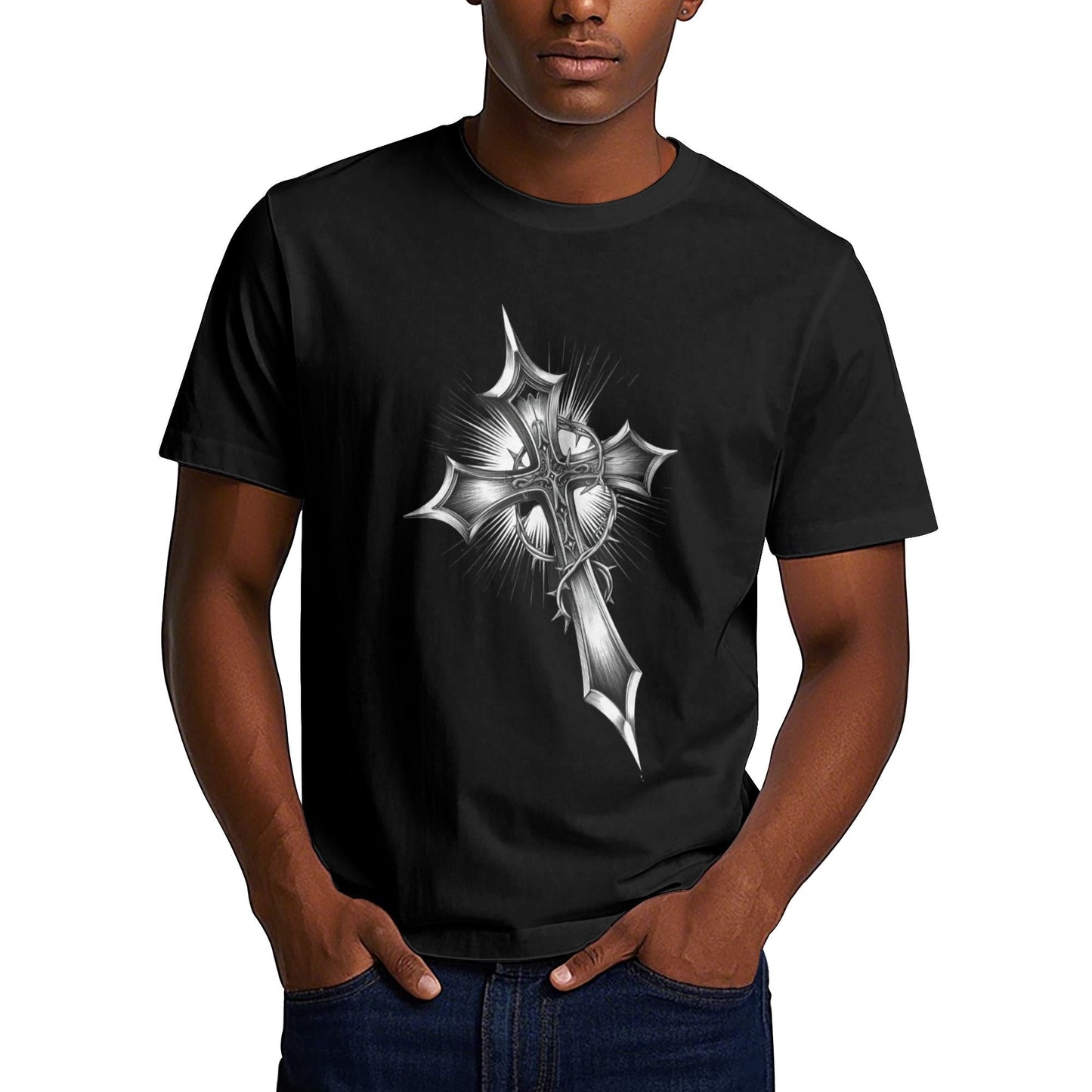 Chrome Hearts Metallic Cross T-Shirt