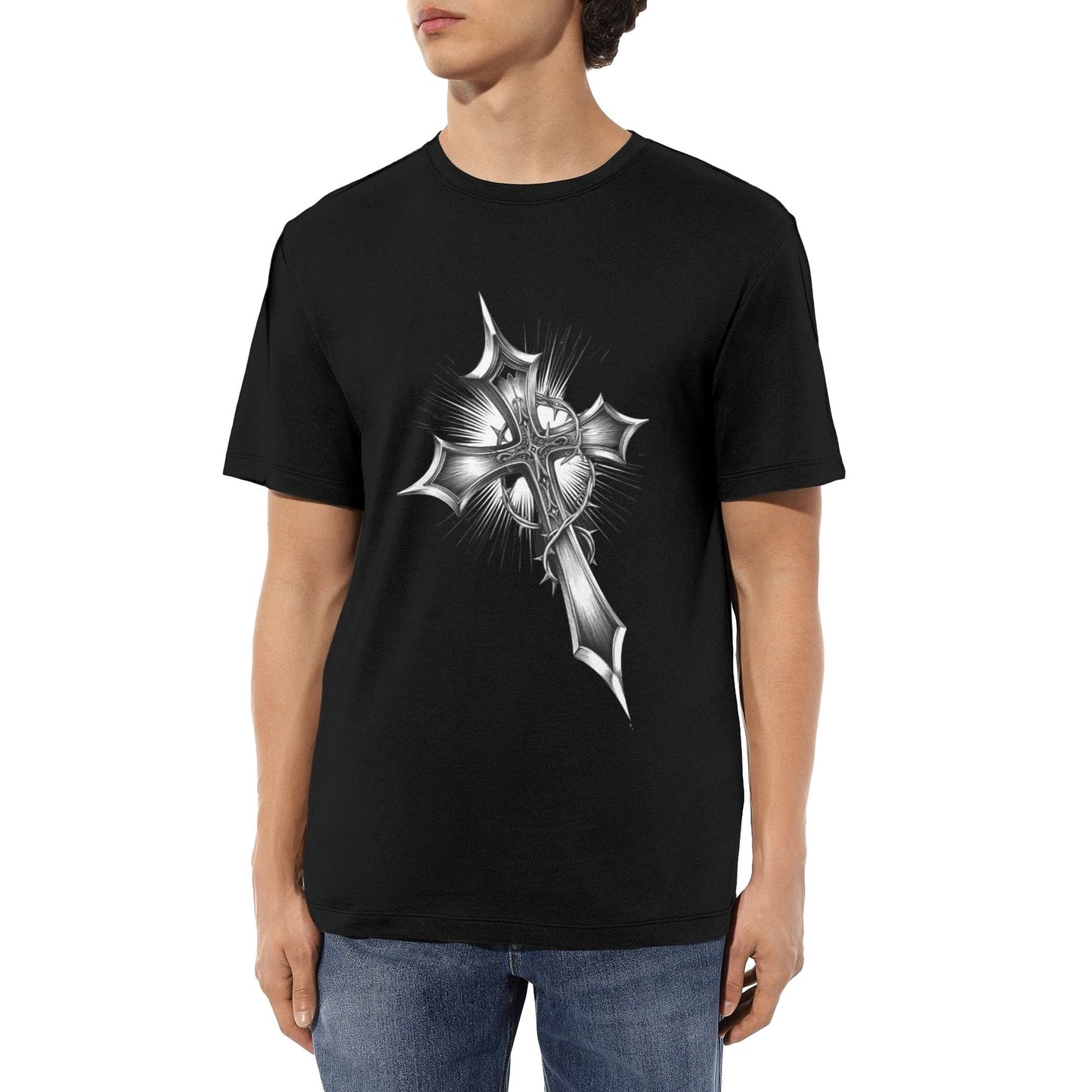 Chrome Hearts Metallic Cross T-Shirt