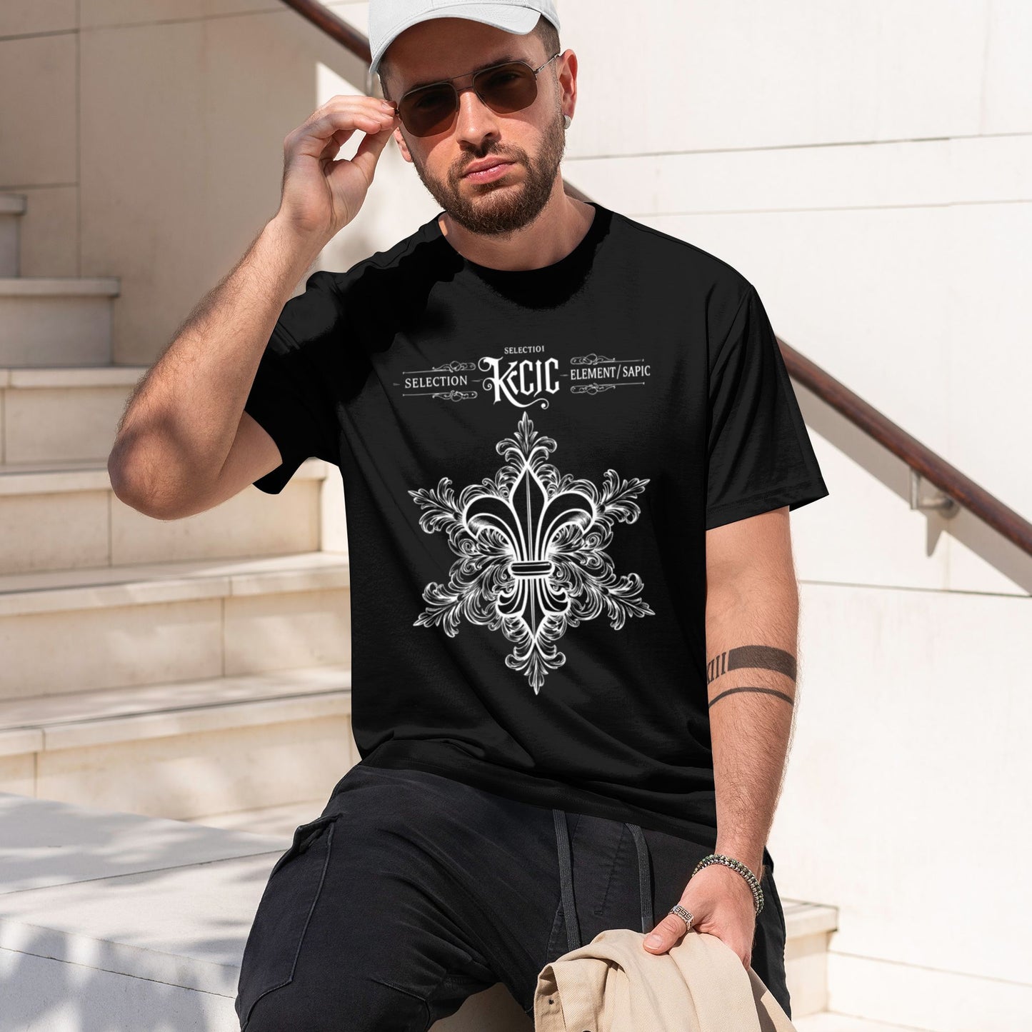 Chrome Hearts KCIC Decorative Pattern T-Shirt
