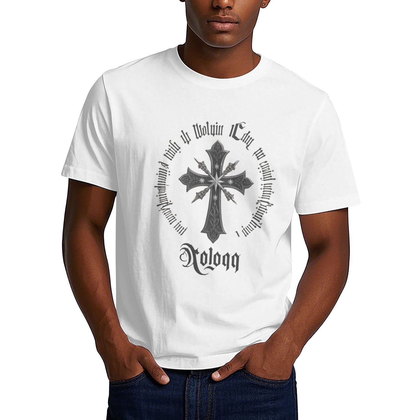 Chrome Hearts Dark Religious Cross T-Shirt