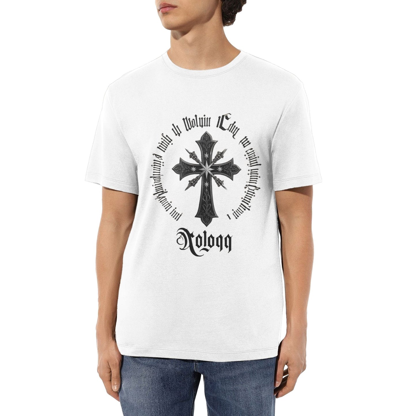 Chrome Hearts Dark Religious Cross T-Shirt