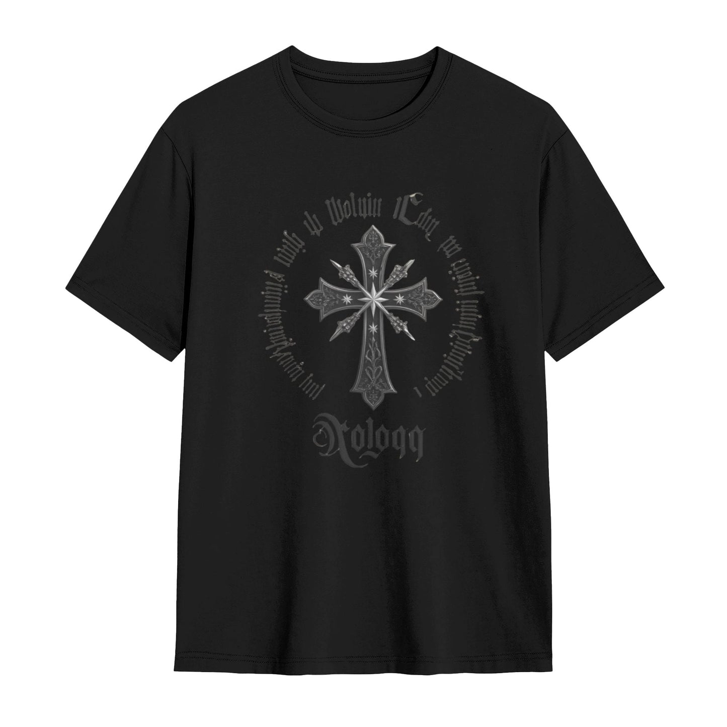 Chrome Hearts Dark Religious Cross T-Shirt