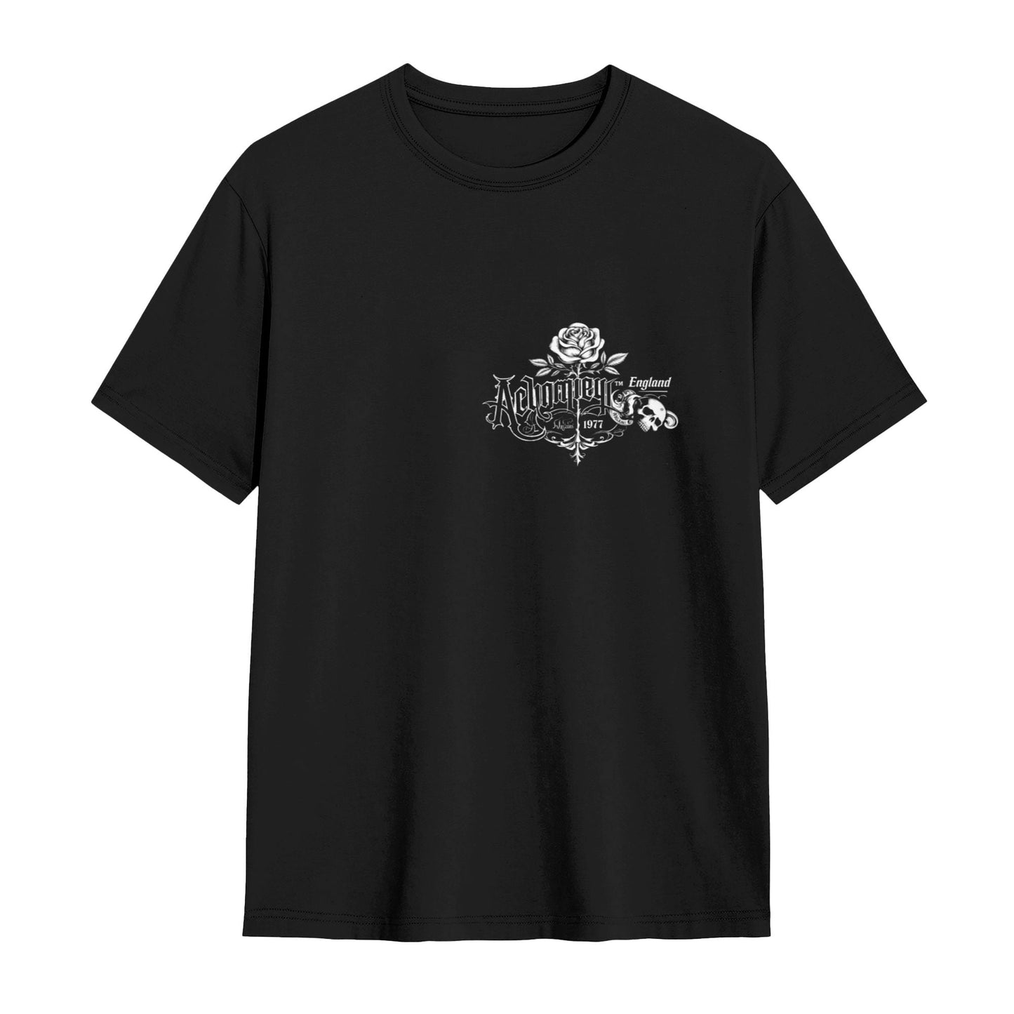 Chrome Hearts Rose Skull T-Shirt