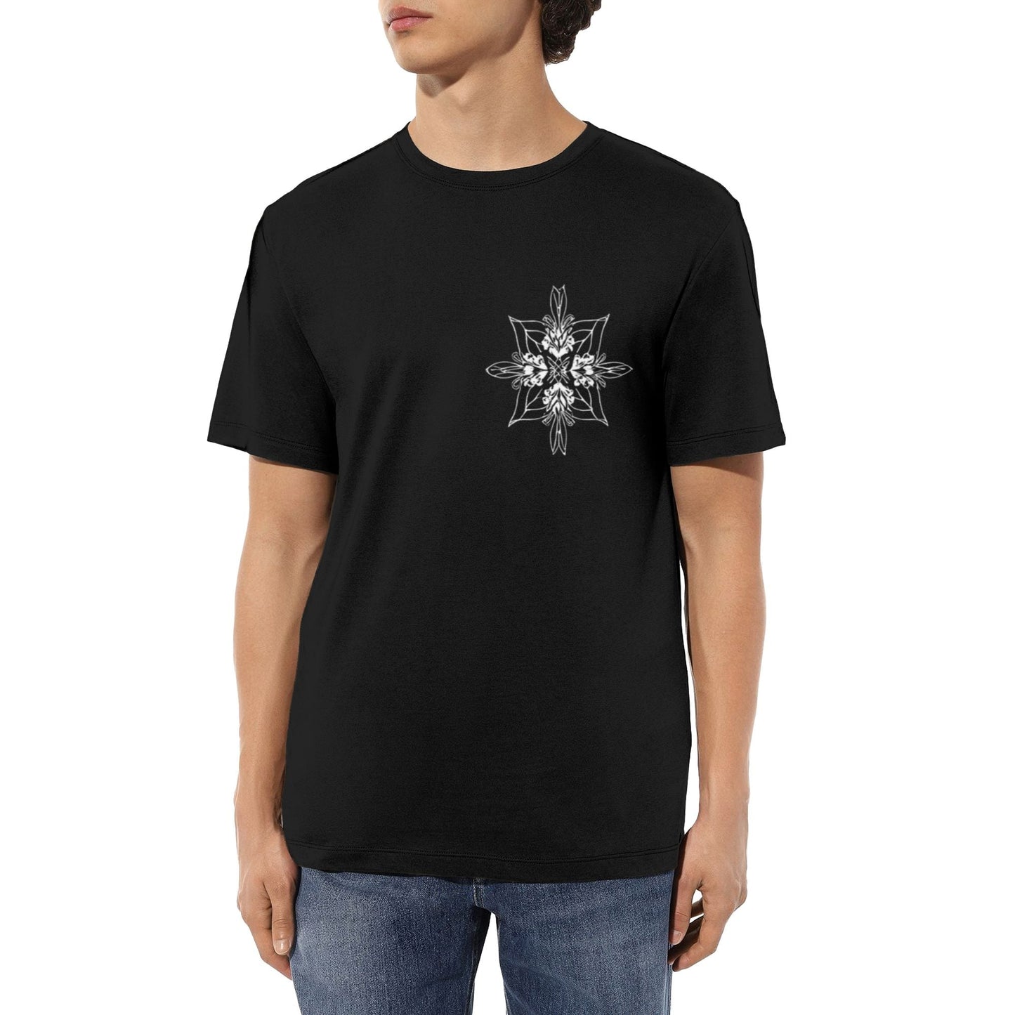 Chrome Hearts Simple Vintage Pattern T-Shirt