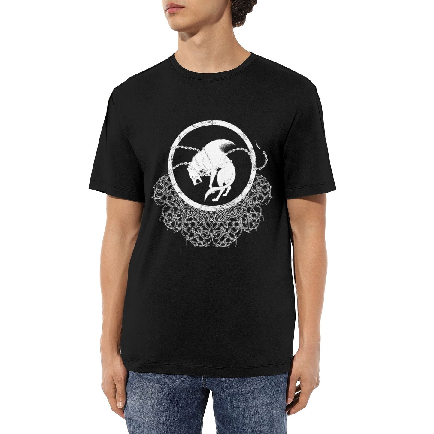 Chrome Hearts Chain Bound Wolf T-Shirt