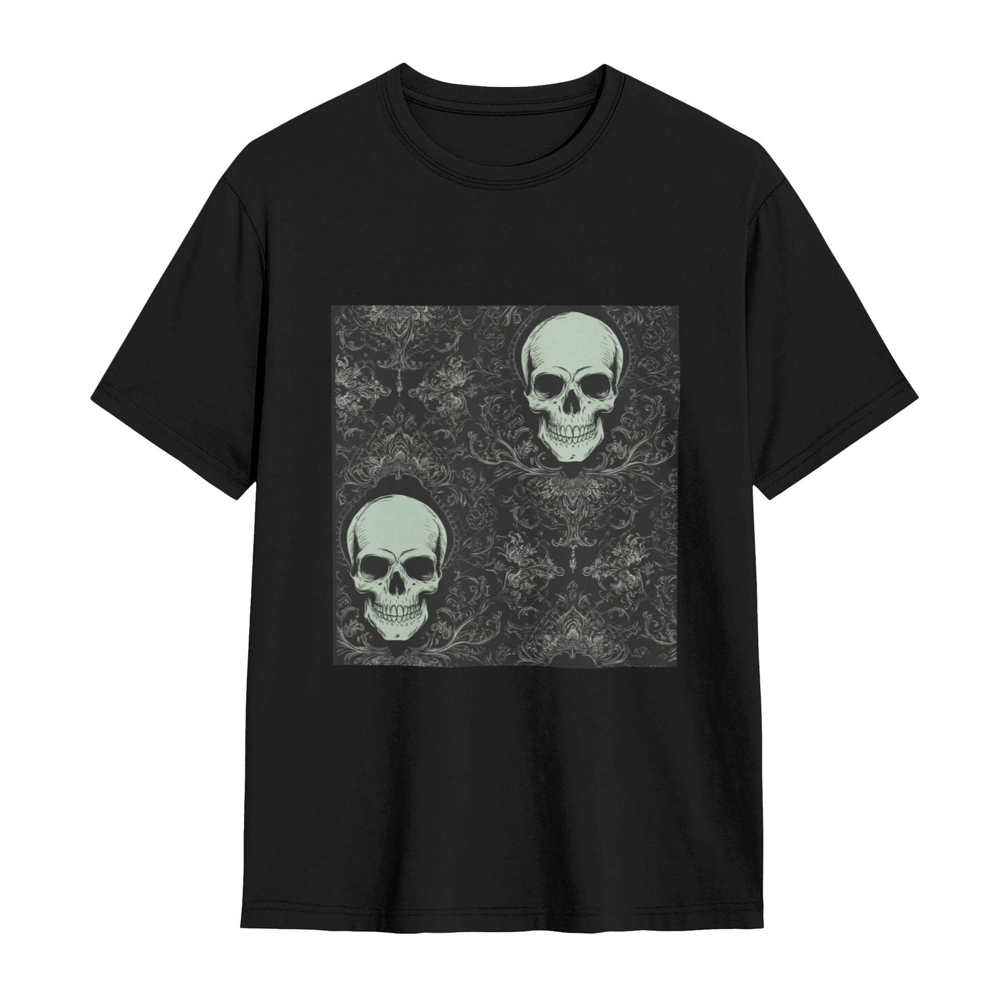 Chrome Hearts Dark Double Skull T-Shirt