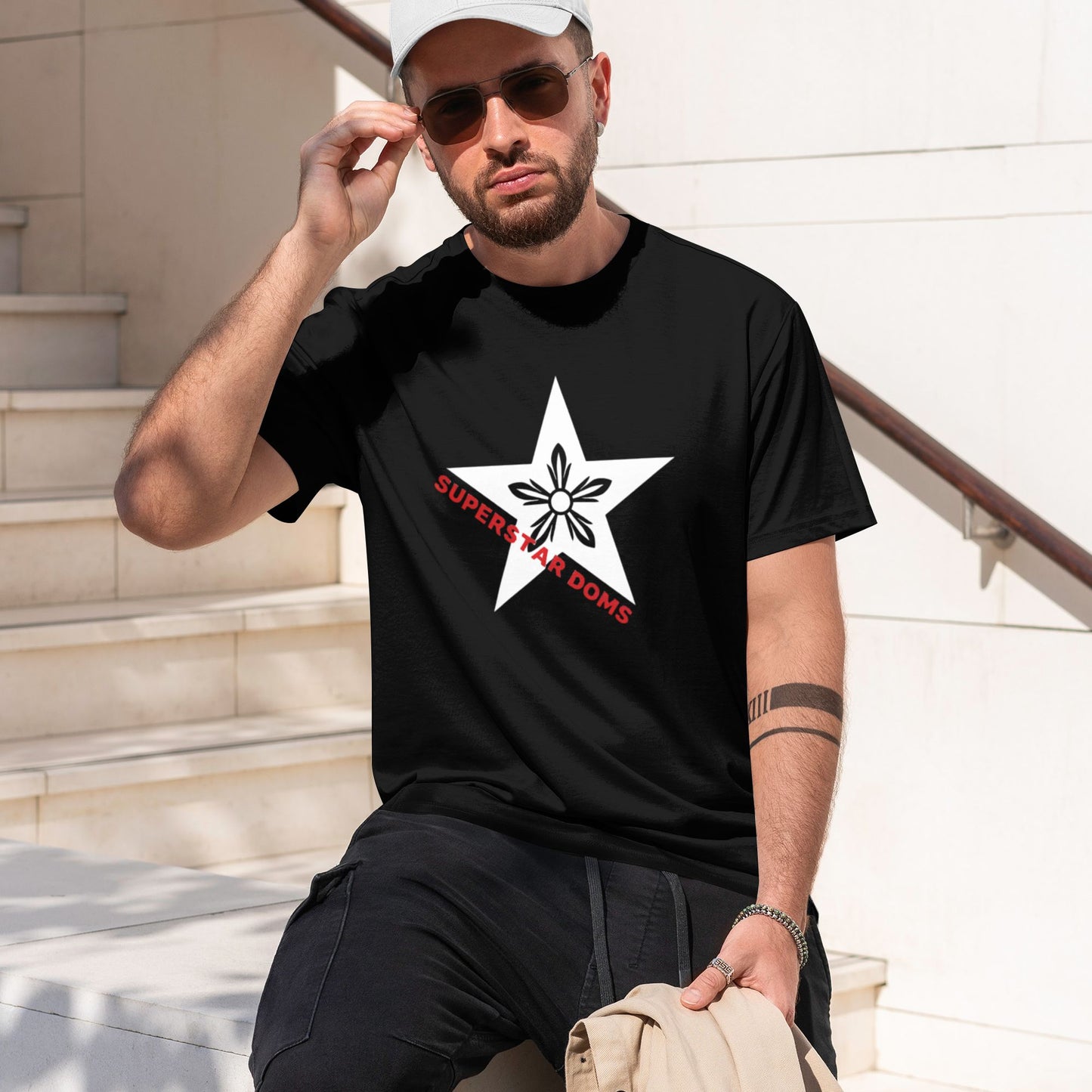 Chrome Hearts Star & Flower T-Shirt
