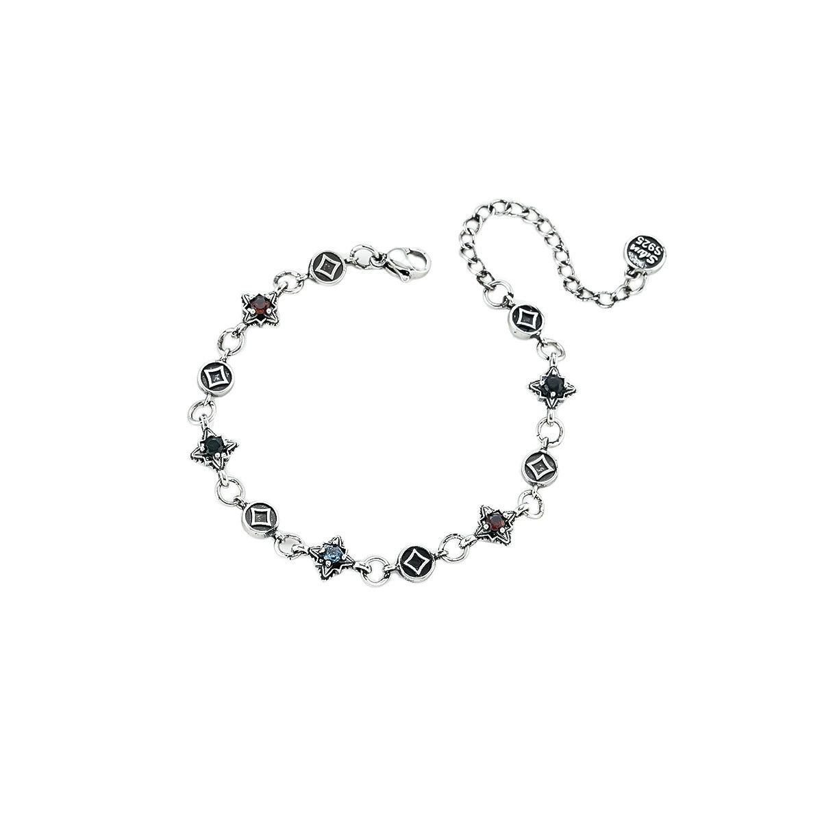 Chrome Hearts Cross Zircon Bracelet