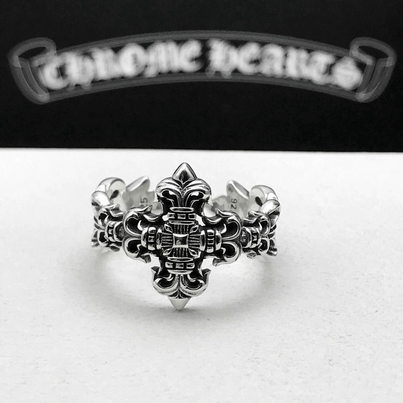 Chrome Hearts Cross Opens Ring