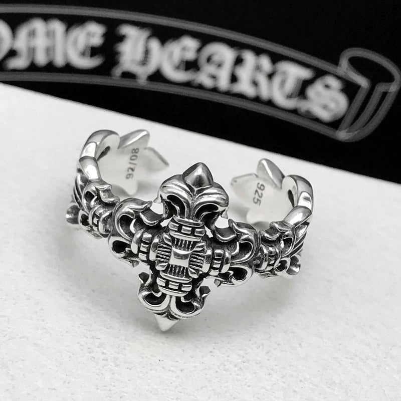 Chrome Hearts Cross Opens Ring