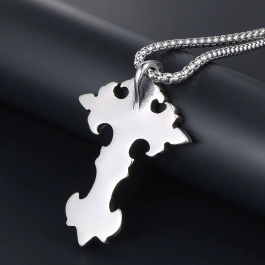 Chrome Hearts Gothic Cross Necklace