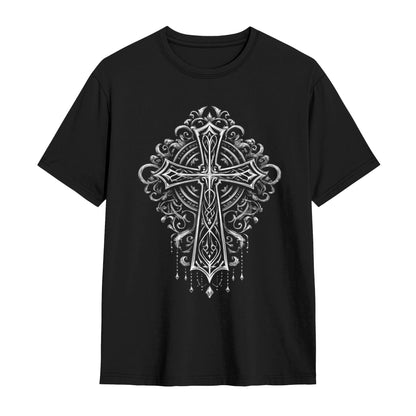Chrome Hearts Patterned Circle T-Shirt