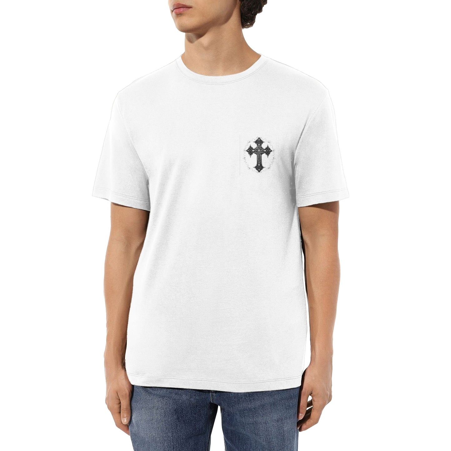 Chrome Hearts Retro Cross Pattern T-Shirt