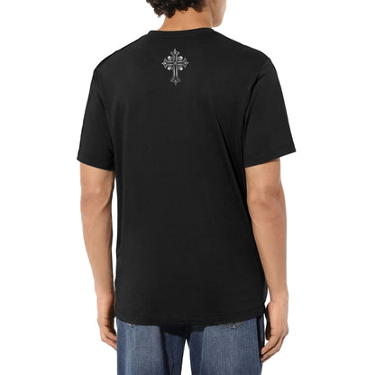 Chrome Hearts Dark Skull Cross T-Shirt