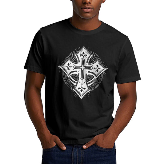Chrome Hearts Geometric Cross T-Shirt