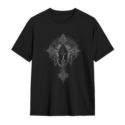 Chrome Hearts Praying Hands & Cross T-Shirt