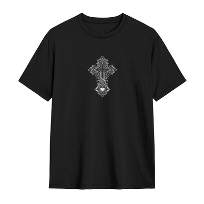 Chrome Hearts Chest Heart Cross T-Shirt