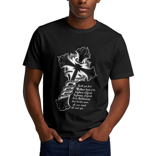 Chrome Hearts Threaded Cross T-Shirt