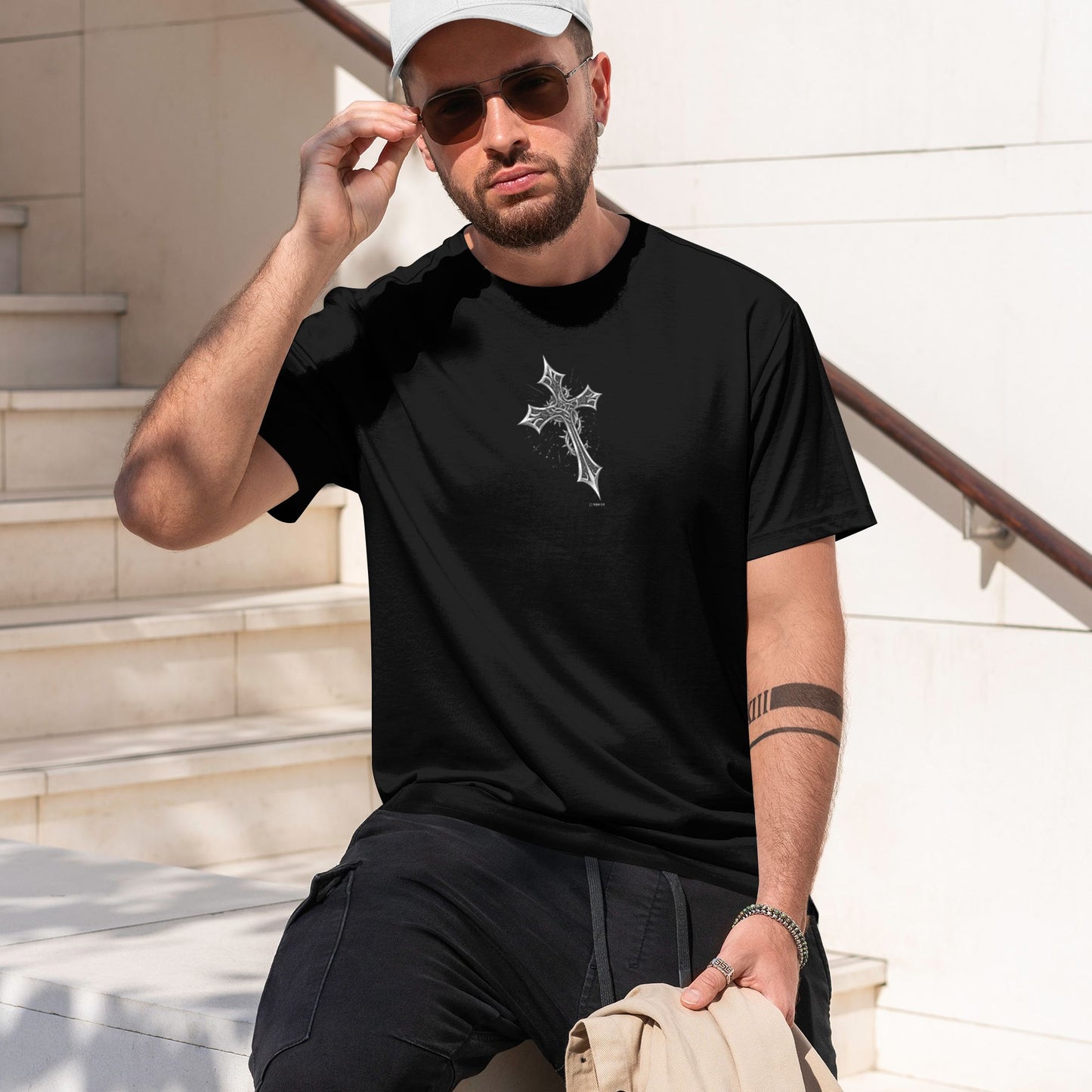Chrome Hearts Thorn Cross T-Shirt