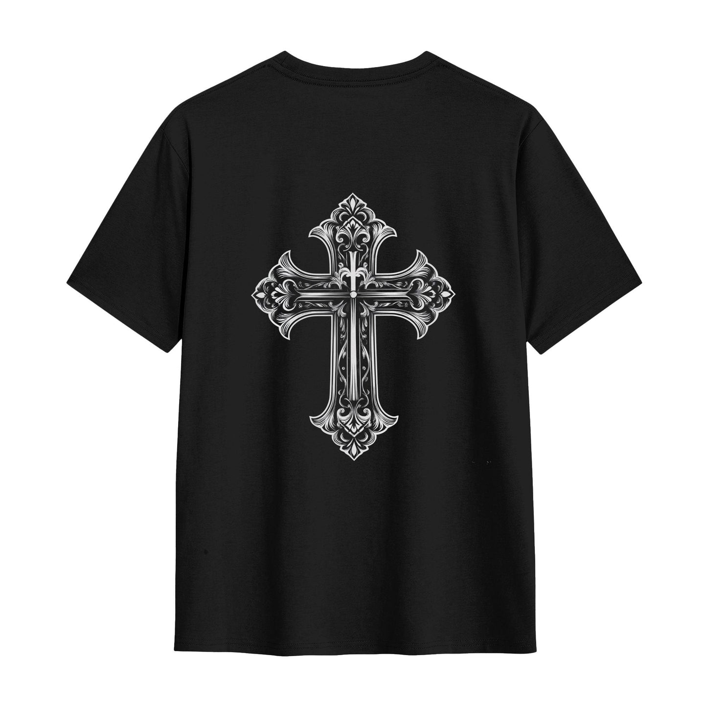 Chrome Hearts Feather Trendy Text T-Shirt