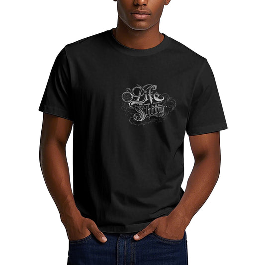 Chrome Hearts Decorated Trendy Text T-Shirt