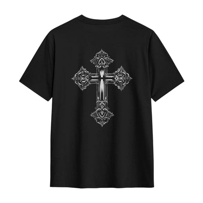 Chrome Hearts Rose Skull T-Shirt