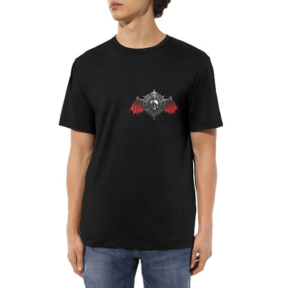 Chrome Hearts Red Wings Skull T-Shirt