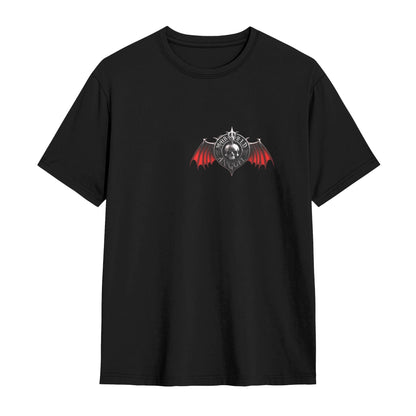 Chrome Hearts Red Wings Skull T-Shirt