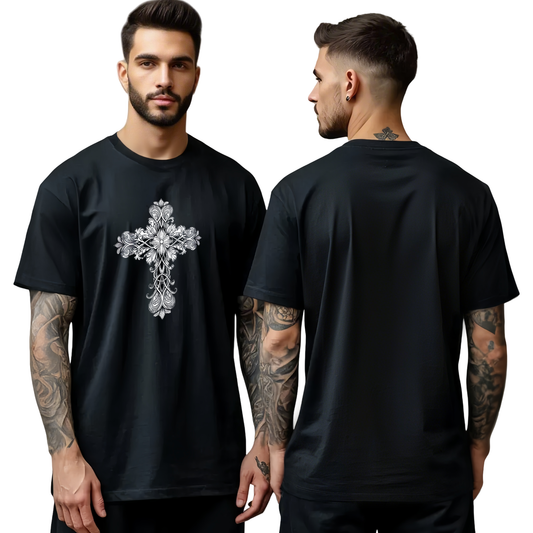 Chrome Hearts Cross Pattern T-Shirt